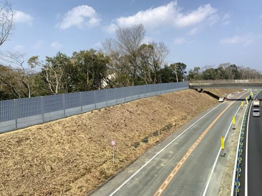 道路整備工事の施工事例